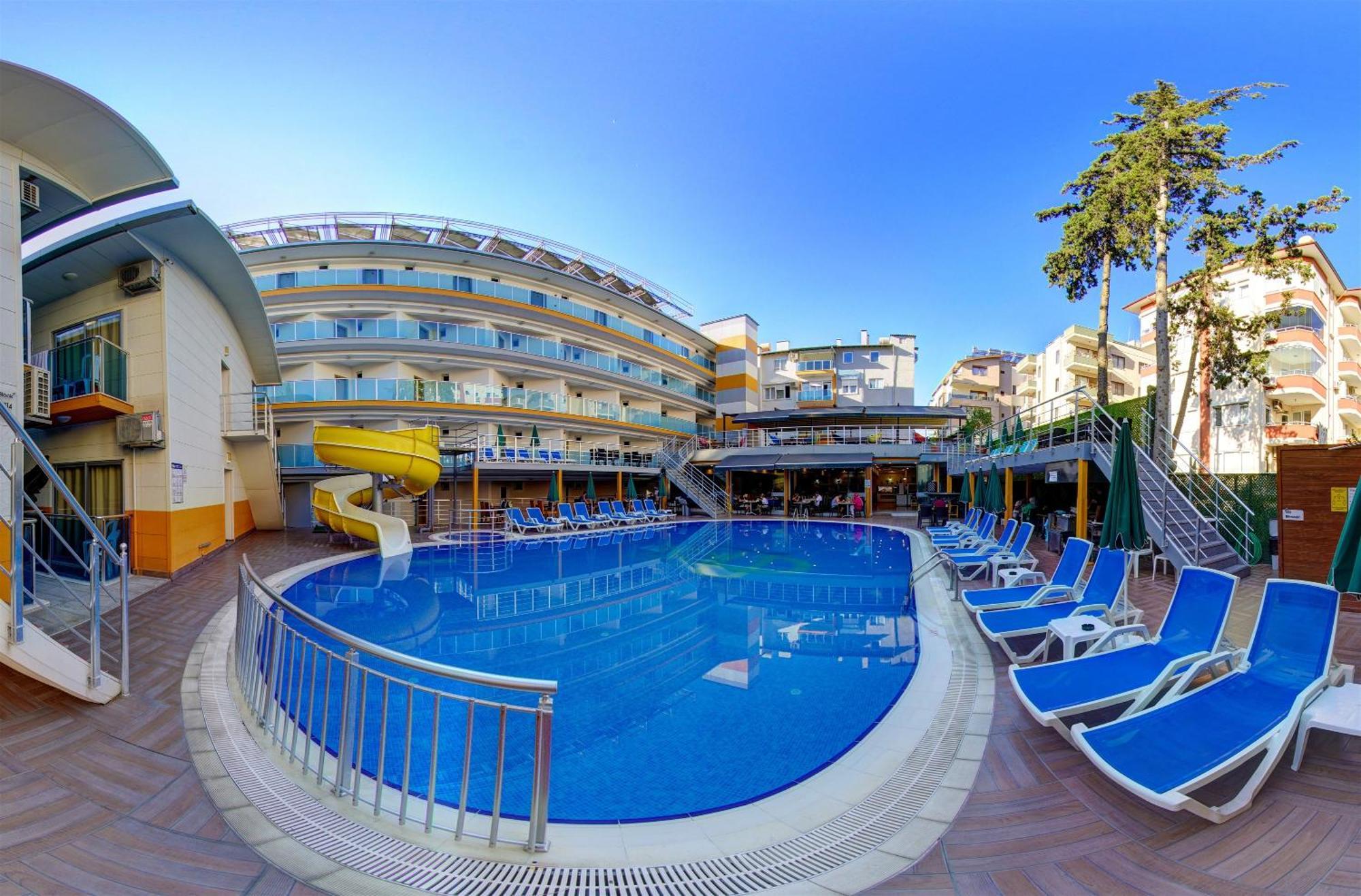 Arsi Enfi City Beach Hotel Alanya Eksteriør bilde