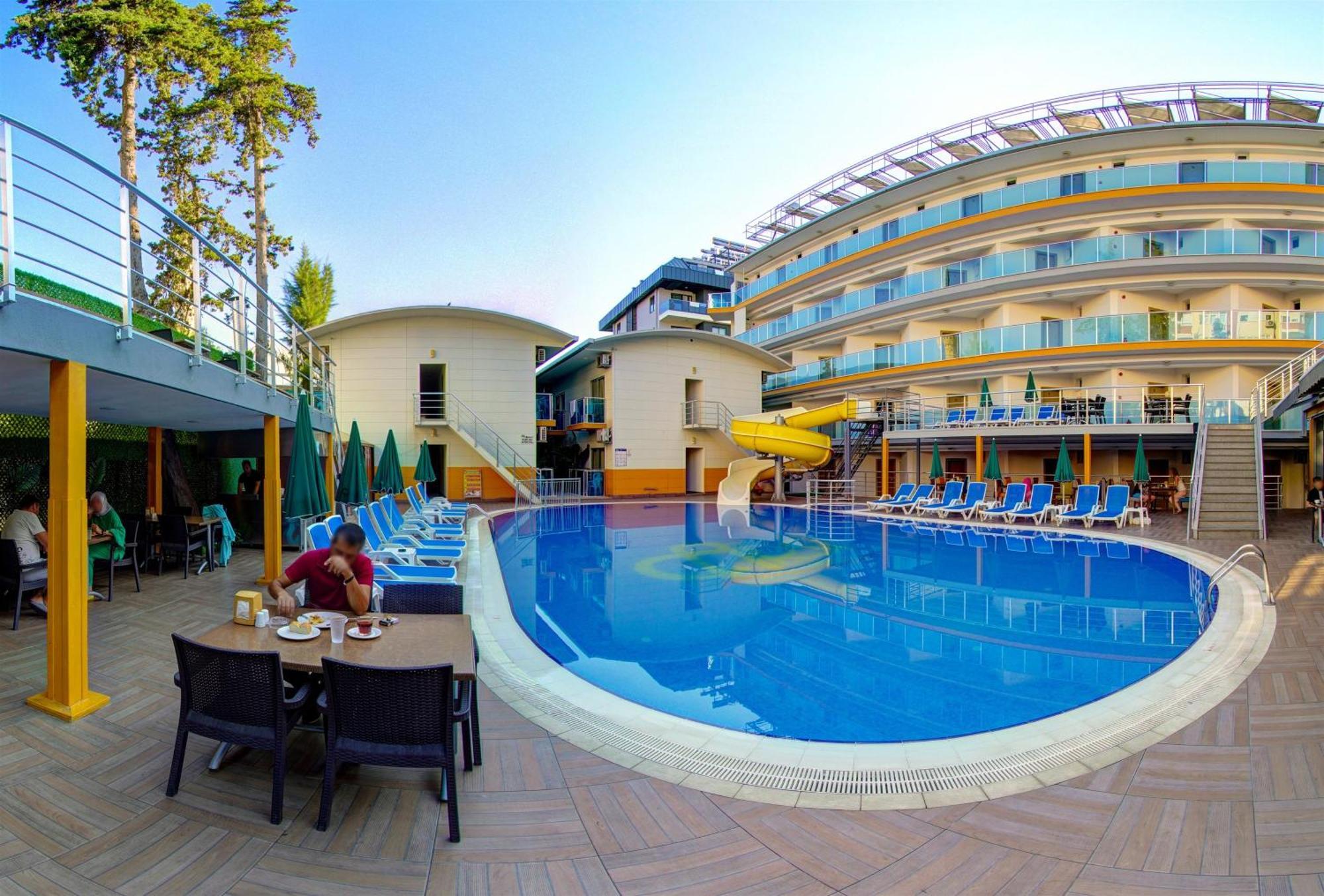 Arsi Enfi City Beach Hotel Alanya Eksteriør bilde