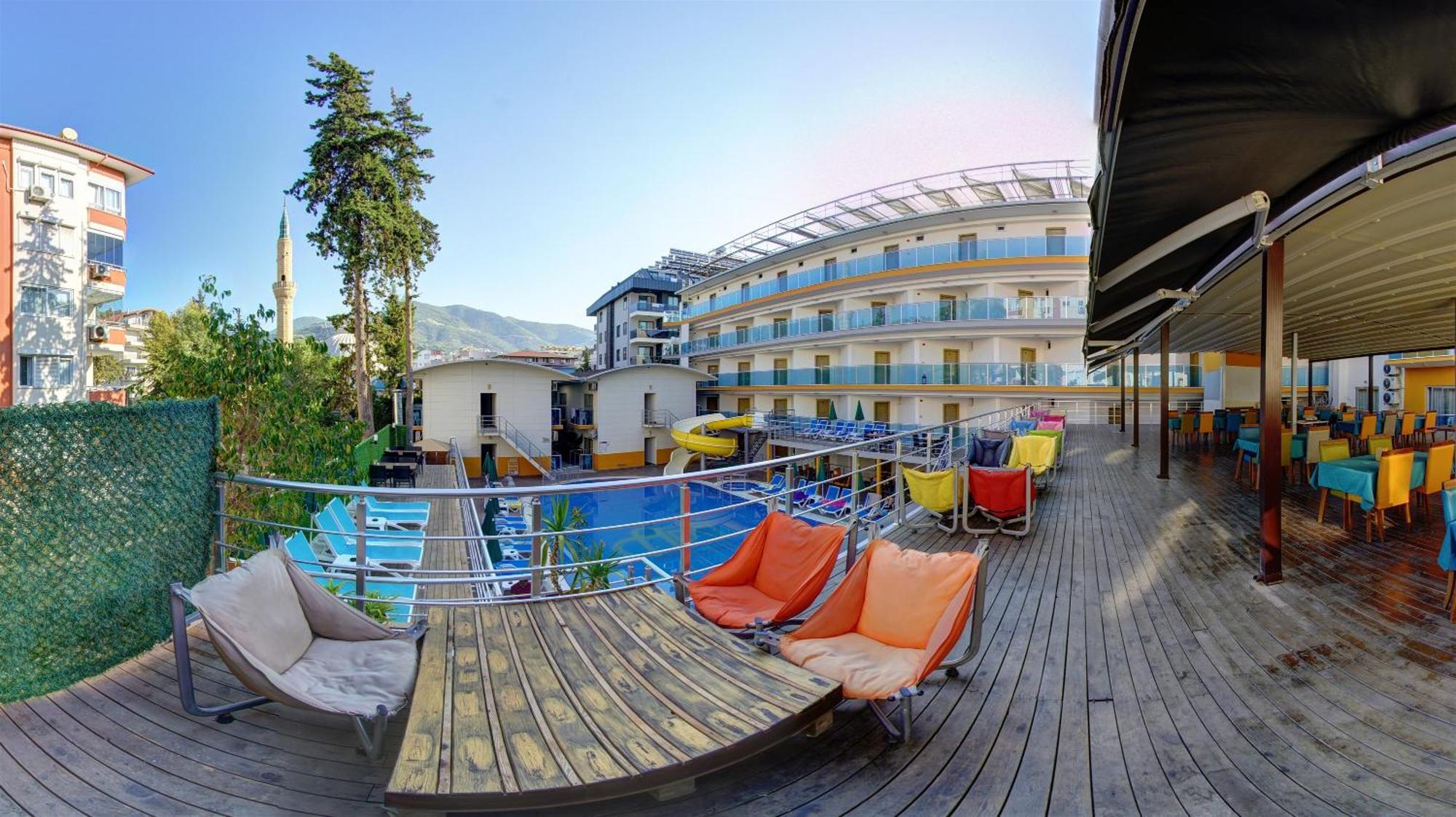 Arsi Enfi City Beach Hotel Alanya Eksteriør bilde