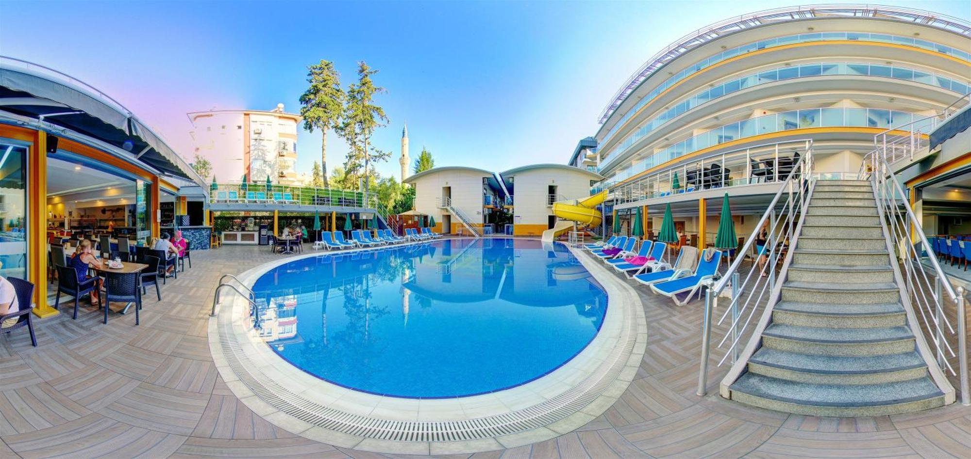 Arsi Enfi City Beach Hotel Alanya Eksteriør bilde