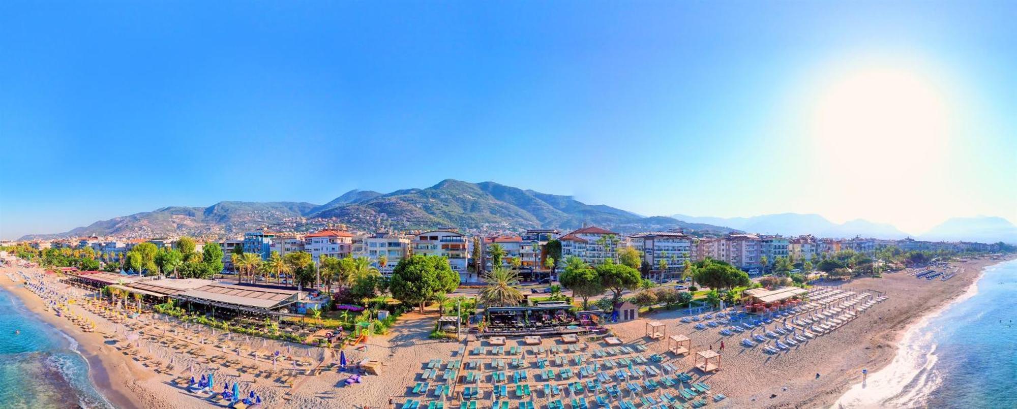 Arsi Enfi City Beach Hotel Alanya Eksteriør bilde