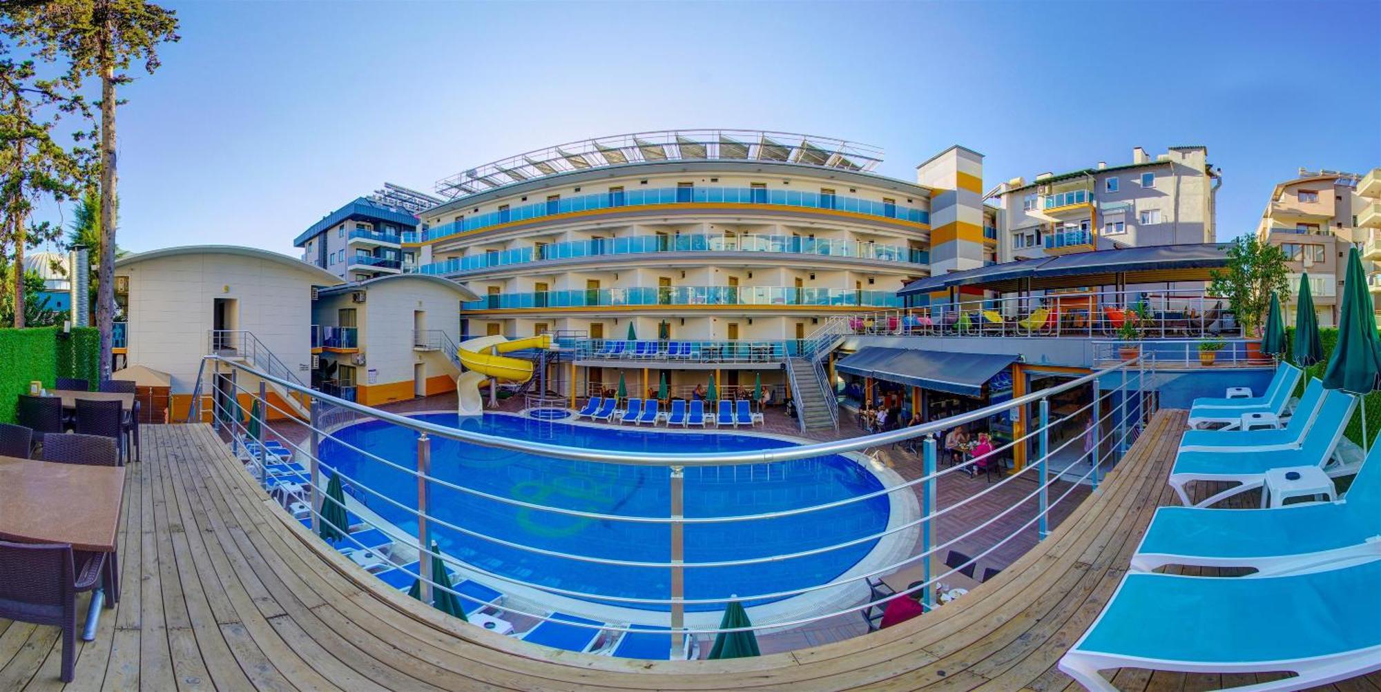 Arsi Enfi City Beach Hotel Alanya Eksteriør bilde