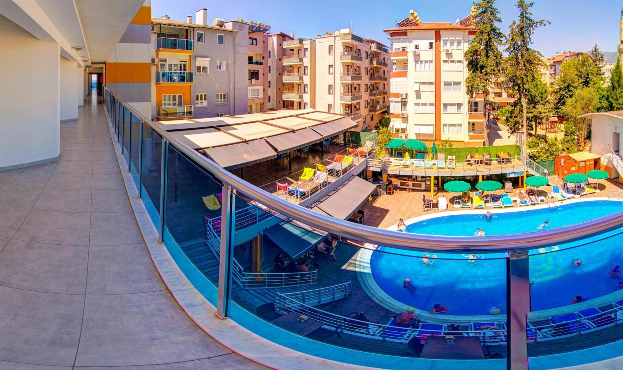 Arsi Enfi City Beach Hotel Alanya Eksteriør bilde