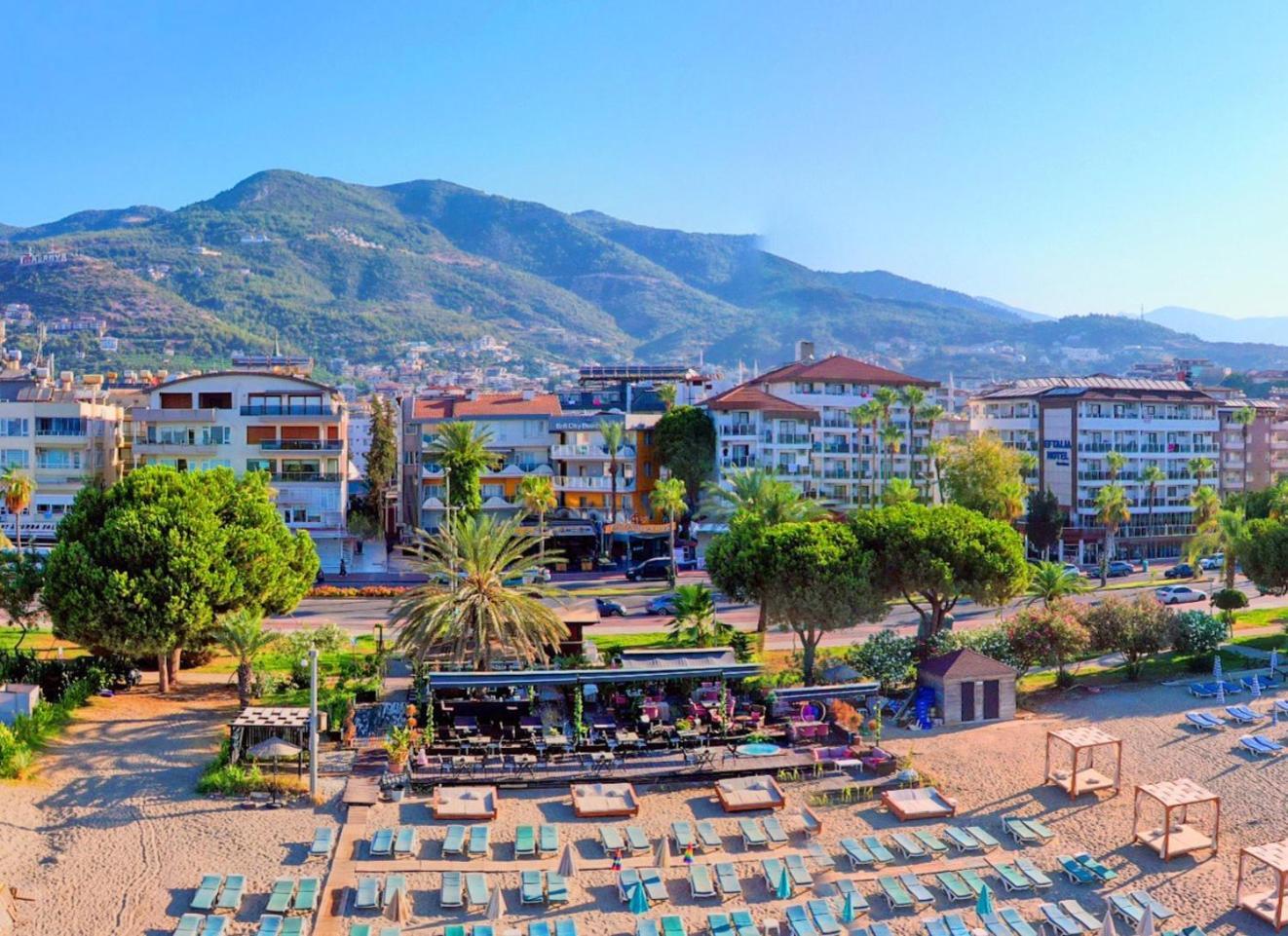 Arsi Enfi City Beach Hotel Alanya Eksteriør bilde