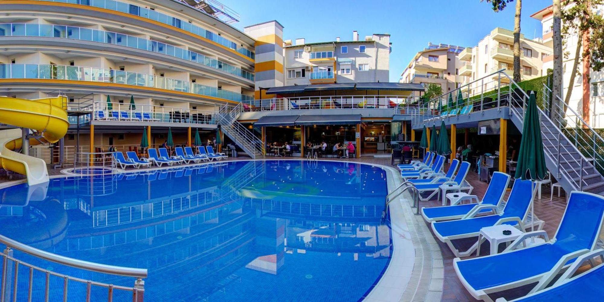 Arsi Enfi City Beach Hotel Alanya Eksteriør bilde